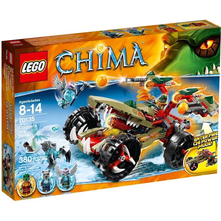 LEGO Legends Of Chima 70135 Craggers Feuer-Striker Bild 2