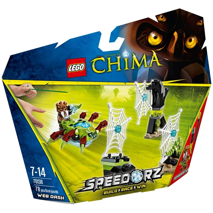 LEGO Legends Of Chima 70138 Spinnennetz Bild 2