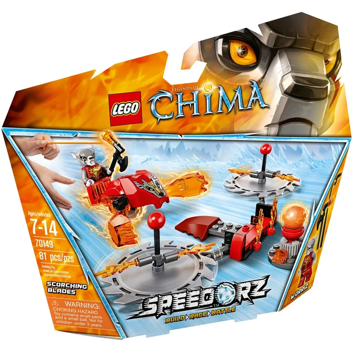 LEGO Legends Of Chima 70149 Feuer-Klingen Bild 2