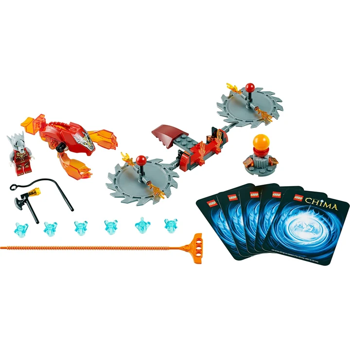 LEGO Legends Of Chima 70149 Feuer-Klingen Bild 4