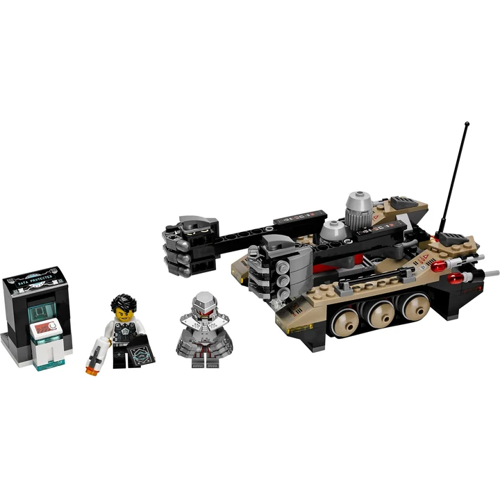 LEGO Agents 70161 Tremors Kettenfahrzeug Bild 9