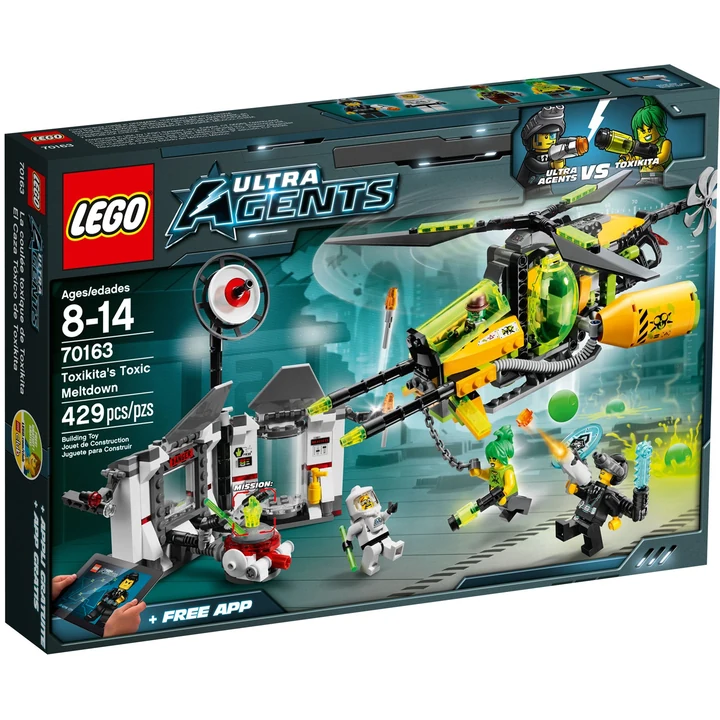 LEGO Agents 70163 Toxikitas Angriff auf das Labor Bild 2