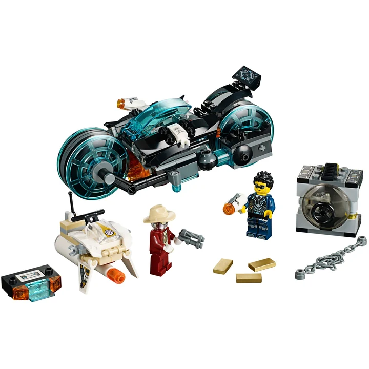 LEGO Agents 70167 Invizable's Goldraub Bild 9