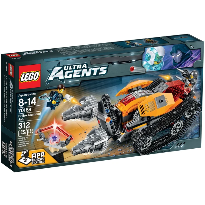 LEGO Agents 70168 Drillex Diamanten Diebstahl Bild 2