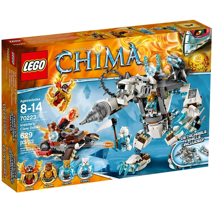 LEGO Legends Of Chima 70223 Icebites Eisbär-Mech Bild 2