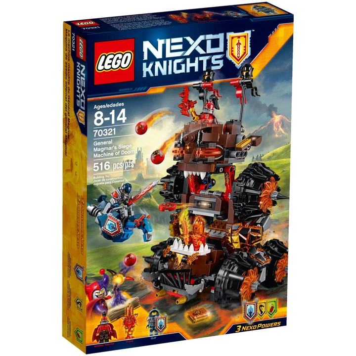 LEGO Nexo Knights 70321 General Magmars Schicksalsmobil Bild 2