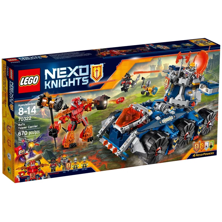 LEGO Nexo Knights 70322 Axls mobiler Verteidigungsturm Bild 2
