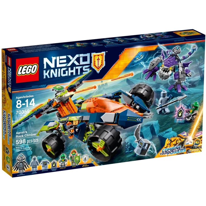LEGO Nexo Knights 70355 Aarons Klettermaxe Bild 2