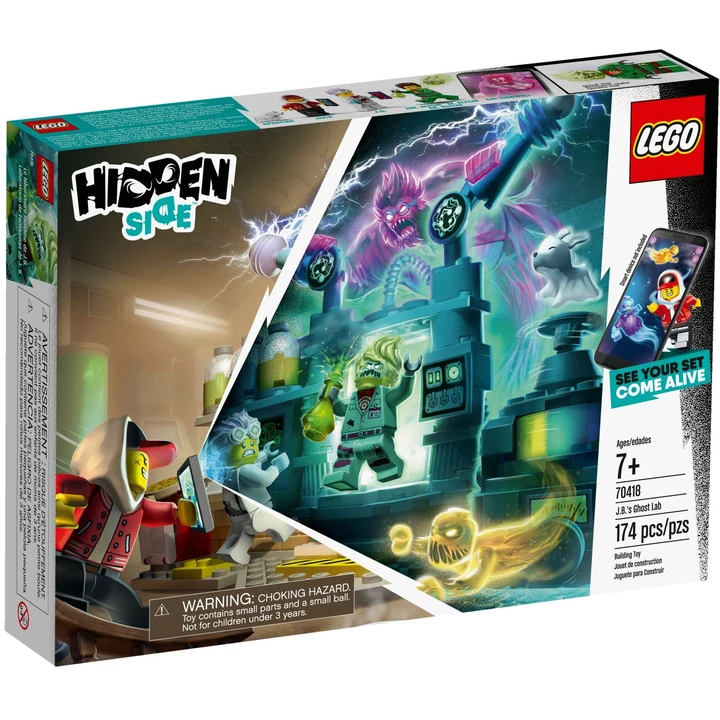 LEGO Hidden Side 70418 J.B.´s Geisterlabor Bild 2