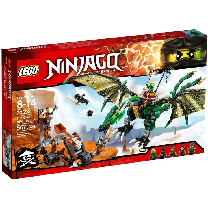 LEGO Ninjago 70593 Der Grüne Energie-Drache Bild 2