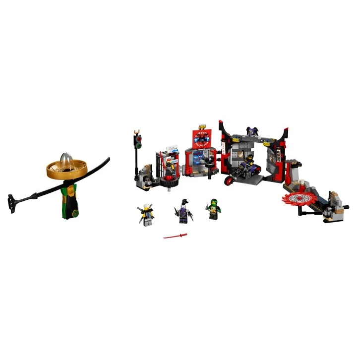 lego ninjago 70640 Hauptquartier der Motorradfahrer