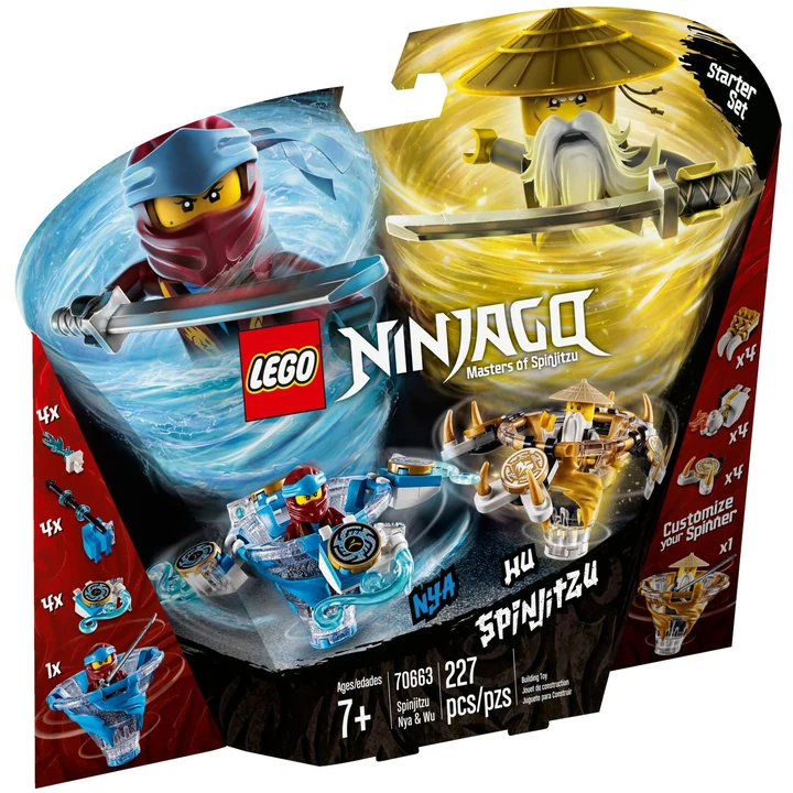 LEGO Ninjago 70663 Spinjitzu Nya &amp; Wu Bild 2