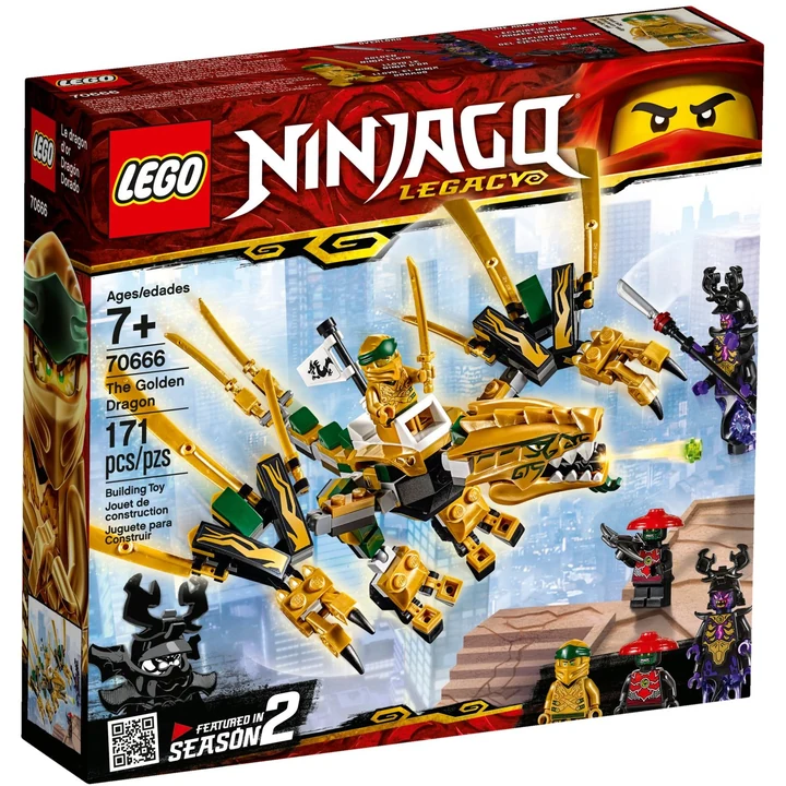 LEGO Ninjago 70666 Goldener Drache Bild 2