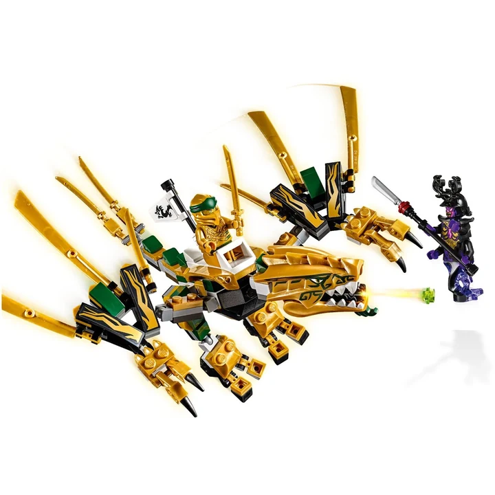 LEGO Ninjago 70666 Goldener Drache Bild 3