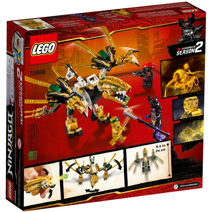 LEGO Ninjago 70666 Goldener Drache Bild 5