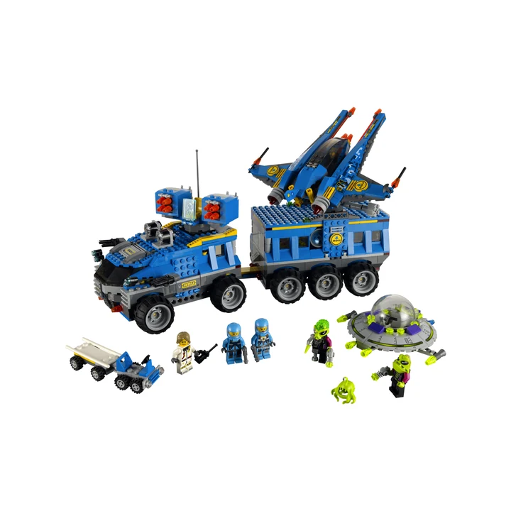 LEGO Weltraum 7066 Mobile Alien-Abwehrzentrale Bild 3