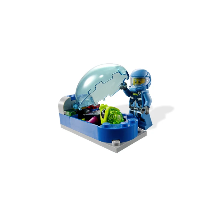 LEGO Weltraum 7066 Mobile Alien-Abwehrzentrale Bild 9