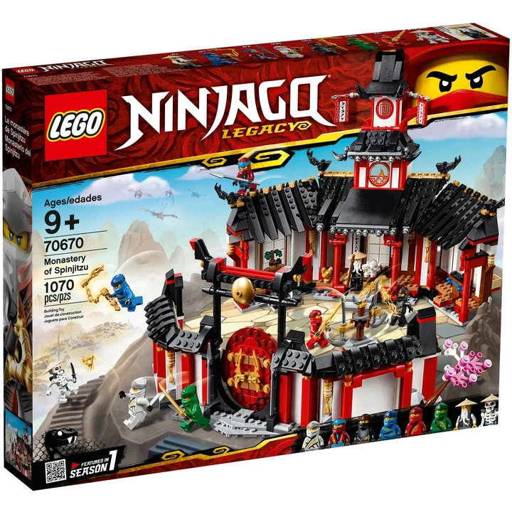 LEGO Ninjago 70670 Kloster des Spinjitzu Bild 2