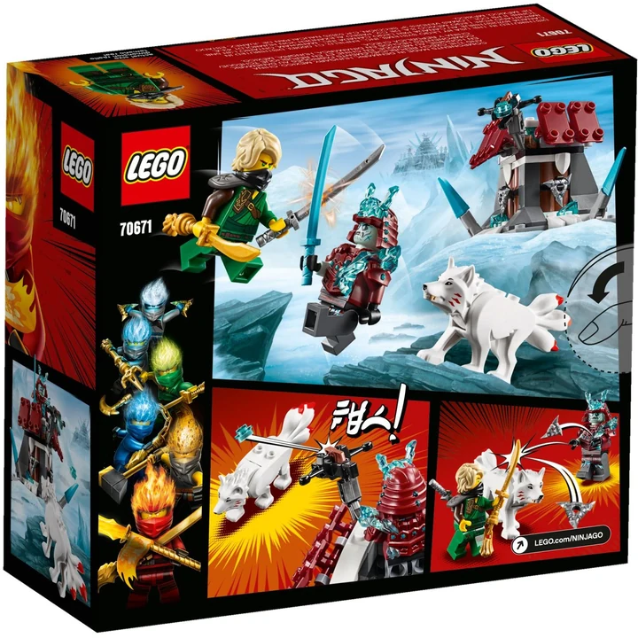 LEGO Ninjago 70671 Angriff des Eis-Samurai Bild 5