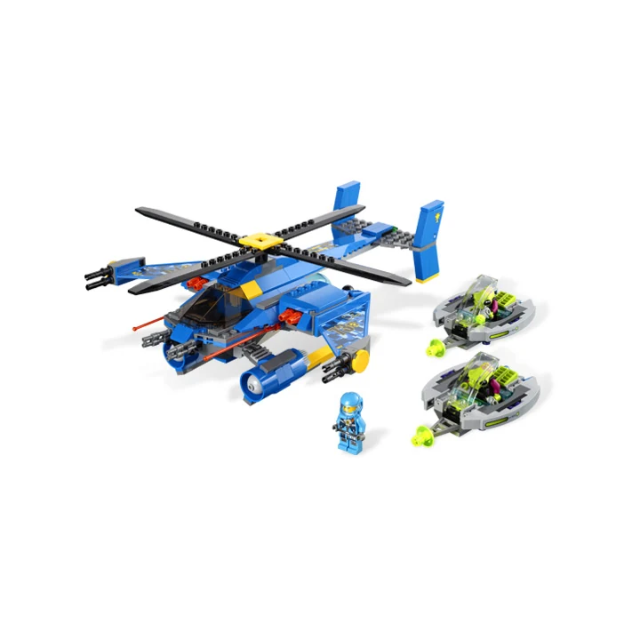 LEGO Weltraum 7067 Alien Conquest : Einsatz im Rotor-Jet Bild 2