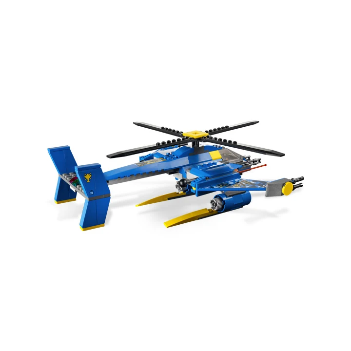 LEGO Weltraum 7067 Alien Conquest : Einsatz im Rotor-Jet Bild 5