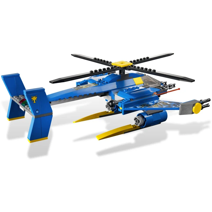 LEGO Weltraum 7067 Alien Conquest : Einsatz im Rotor-Jet Bild 10