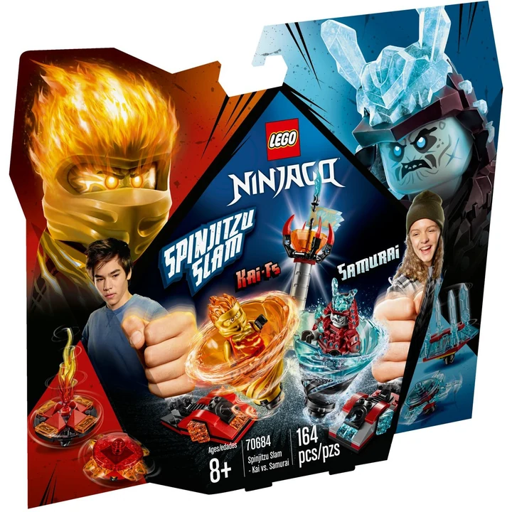 LEGO Ninjago 70684 Spinjitzu Slam – Kai vs. Eis-Samurai Bild 2