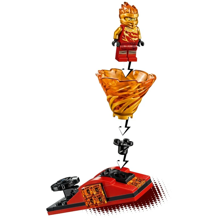LEGO Ninjago 70684 Spinjitzu Slam – Kai vs. Eis-Samurai Bild 4