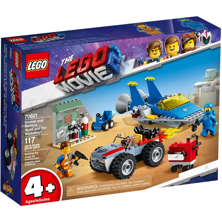 LEGO The LEGO Movie 2 70821 Emmets und Bennys Bau- und Reparaturwerkstatt! Bild 2