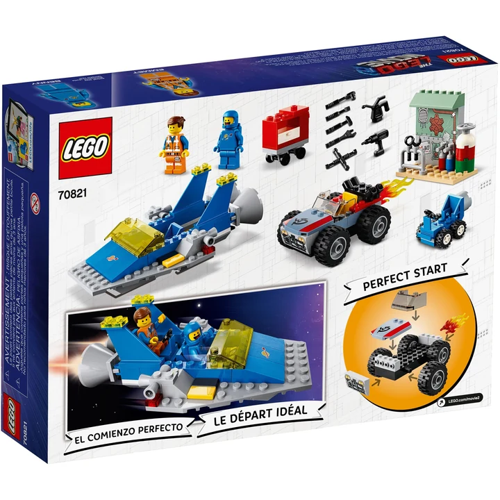 LEGO The LEGO Movie 2 70821 Emmets und Bennys Bau- und Reparaturwerkstatt! Bild 3