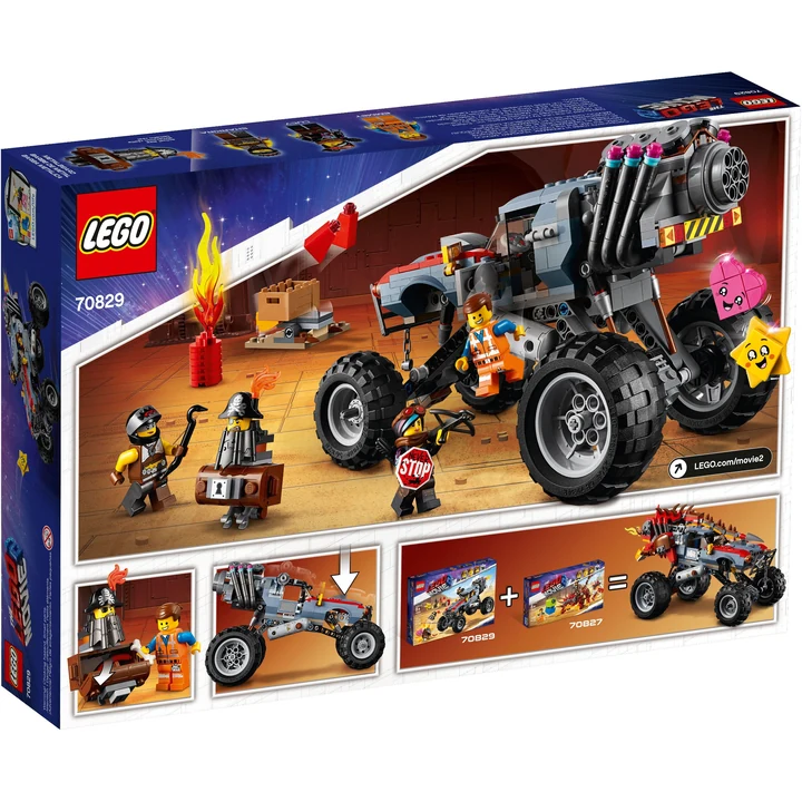 LEGO The LEGO Movie 2 70829 Emmets und Lucys Flucht-Buggy! Bild 3