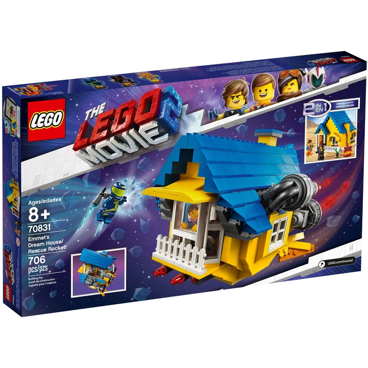 LEGO The LEGO Movie 2 70831 Emmets Traumhaus/Rettungsrakete! Bild 3