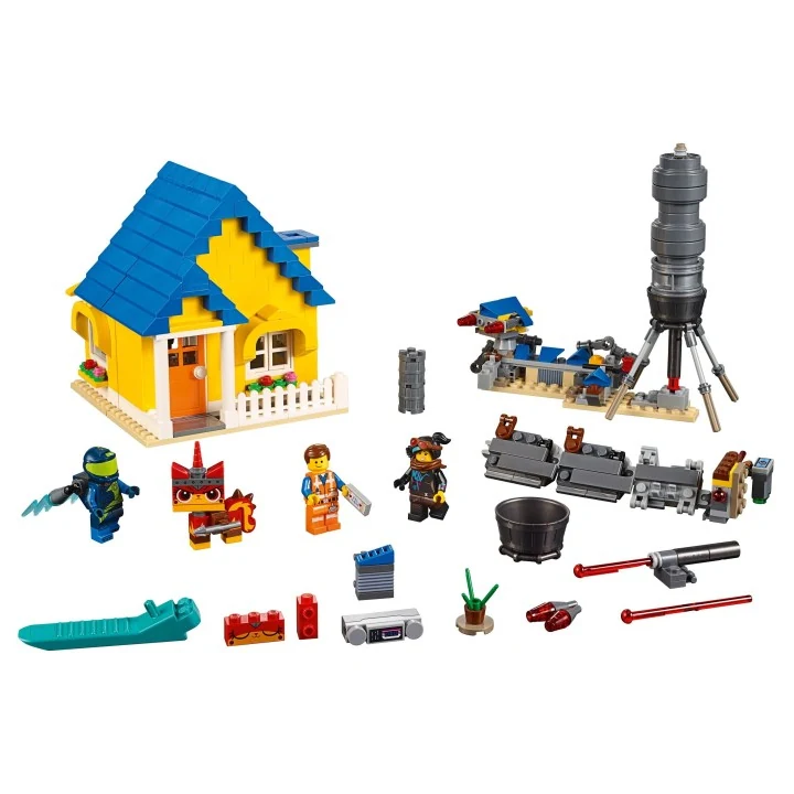 lego The LEGO Movie 2 70831 Emmets Traumhaus/Rettungsrakete!