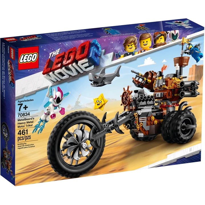 LEGO The LEGO Movie 2 70834 Eisenbarts Heavy-Metal-Trike! Bild 2