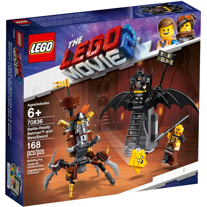 LEGO The LEGO Movie 2 70836 Einsatzbereiter Batman™ und Eisenbart Bild 2