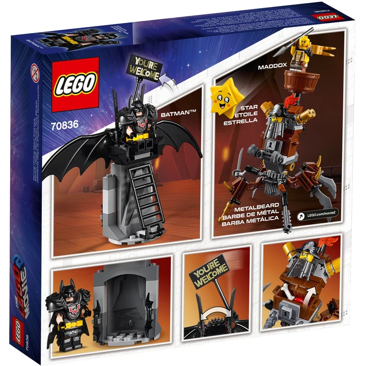 LEGO The LEGO Movie 2 70836 Einsatzbereiter Batman™ und Eisenbart Bild 3