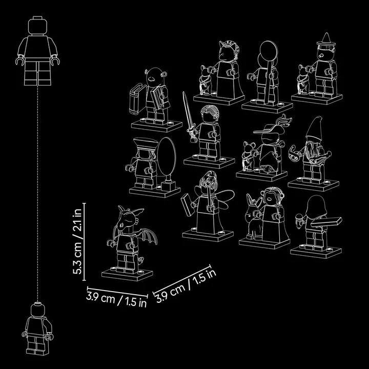 LEGO Minifiguren 71053 Shrek Serie Bild 6