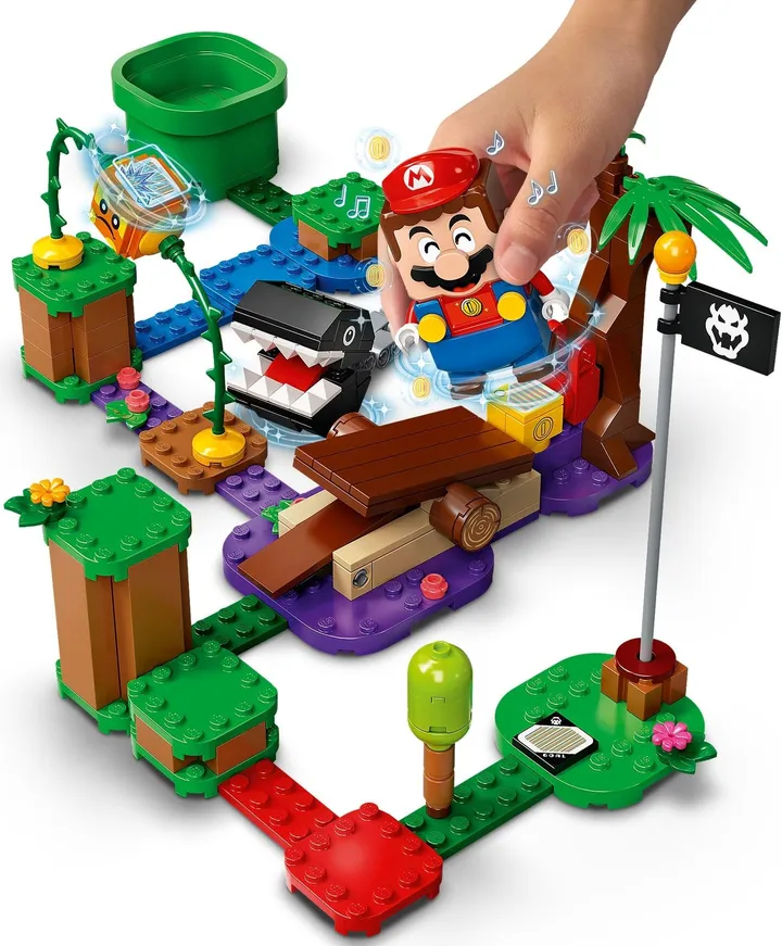 LEGO Super Mario 71381 Begegnung mit dem Kettenhund – Erweiterungsset Bild 6