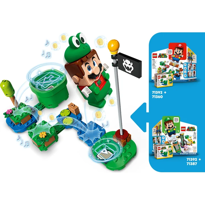 LEGO Super Mario 71392 Frosch-Mario Anzug Bild 5