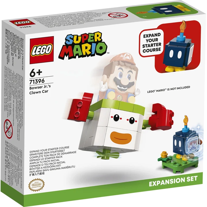 LEGO Super Mario 71396 Bowser Jr‘s Clown Kutsche – Erweiterungsset Bild 2