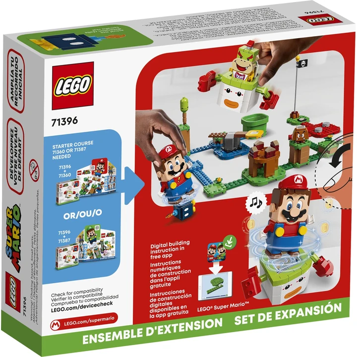 LEGO Super Mario 71396 Bowser Jr‘s Clown Kutsche – Erweiterungsset Bild 5