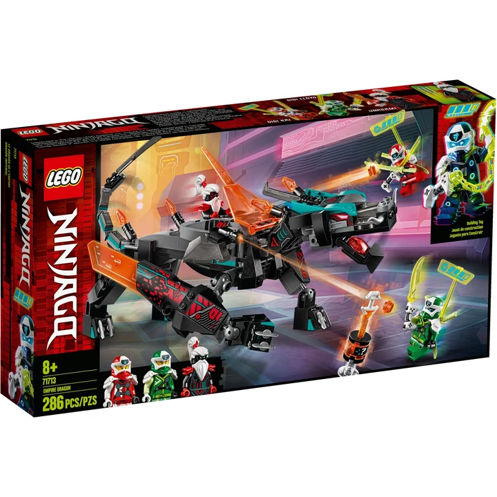 LEGO Ninjago 71713 Schwarzer Tempeldrache Bild 2