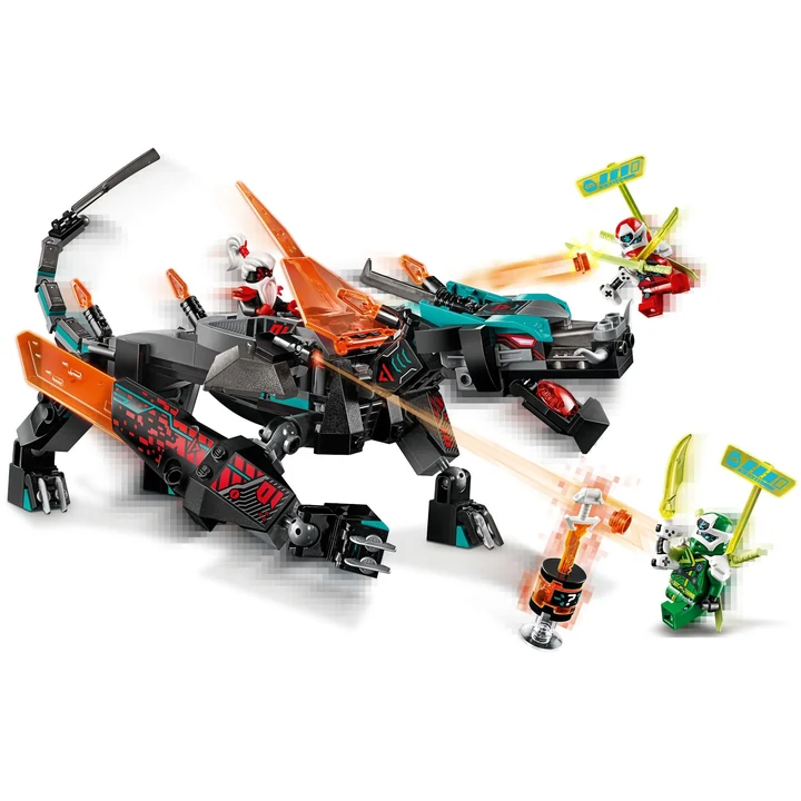 LEGO Ninjago 71713 Schwarzer Tempeldrache Bild 3