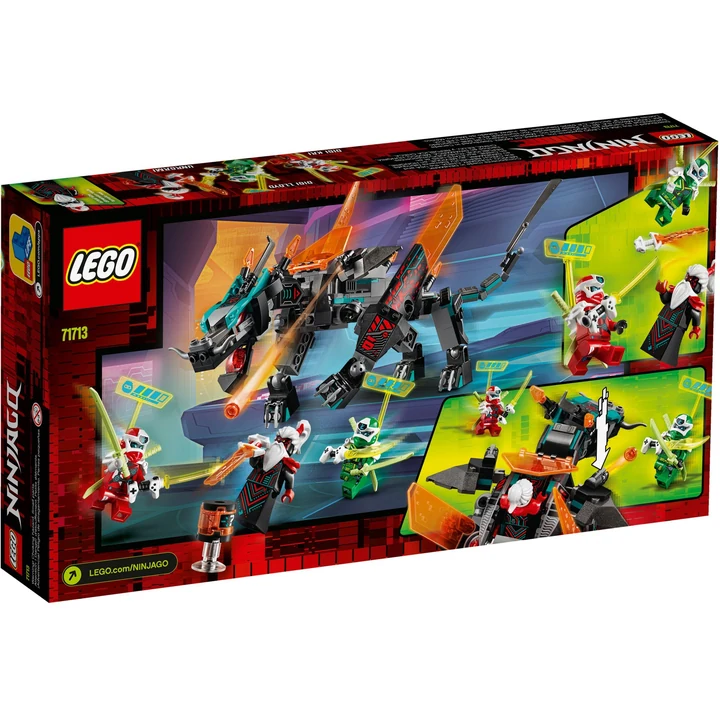 LEGO Ninjago 71713 Schwarzer Tempeldrache Bild 5