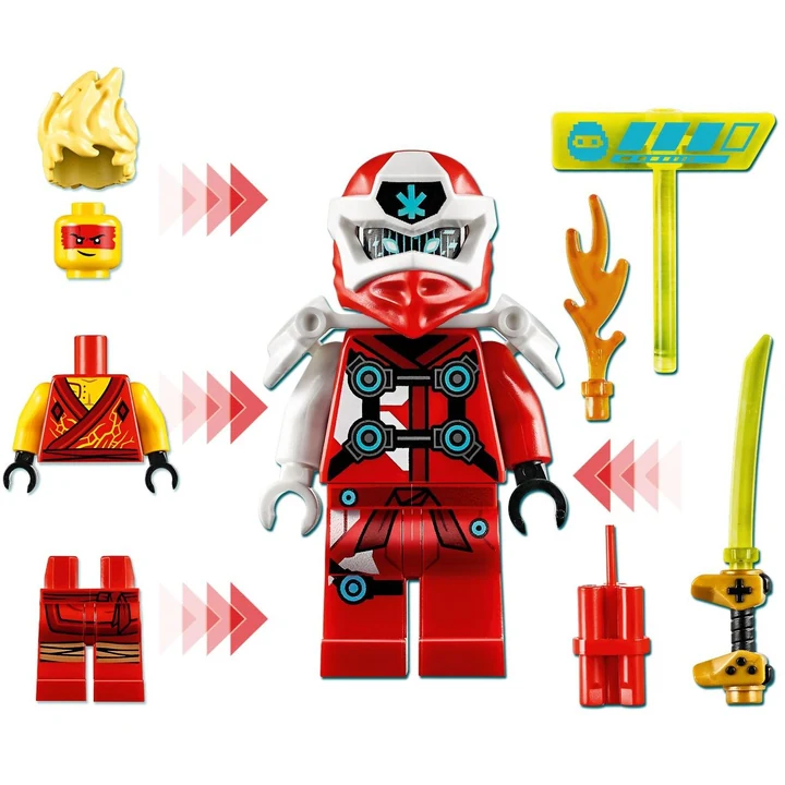 LEGO Ninjago 71714 Avatar Kai - Arcade Kapsel Bild 3