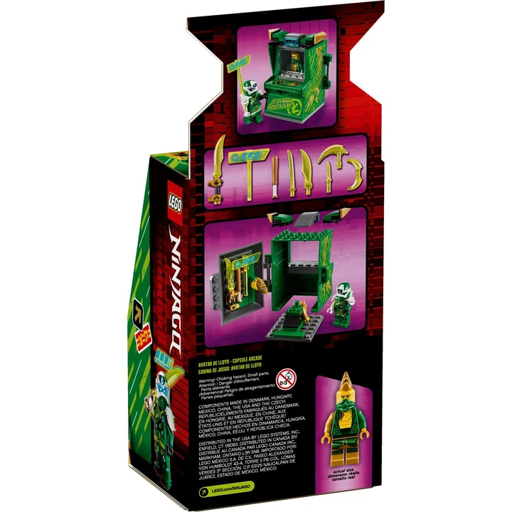 LEGO Ninjago 71716 Avatar Lloyd - Arcade Kapsel Bild 5