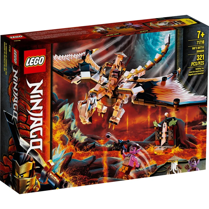 LEGO Ninjago 71718 Wus gefährlicher Drache Bild 2