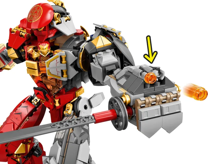 LEGO Ninjago 71720 Feuer-Stein-Mech Bild 5