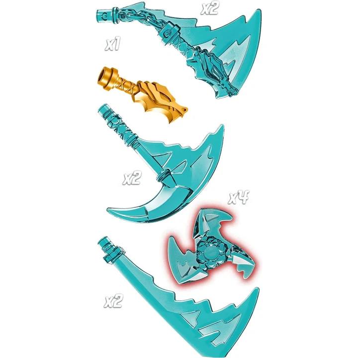 LEGO Ninjago 71731 Battle Set: Zane vs. Nindroid Bild 6