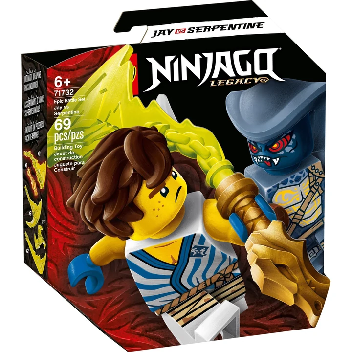 LEGO Ninjago 71732 Battle Set: Jay vs. Serpentine Bild 2